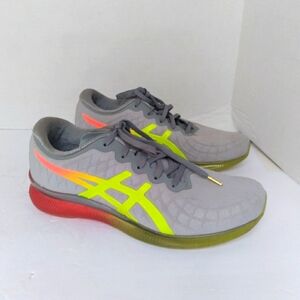 ASICS Running‎ Shoes Lightweight Athletic Neon Accents Sneakers Size?
